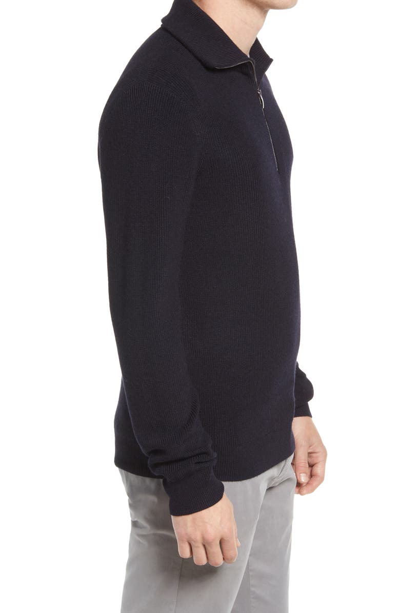 Nordstrom Men's Shop Quarter Zip Sweater, Alternate, color,