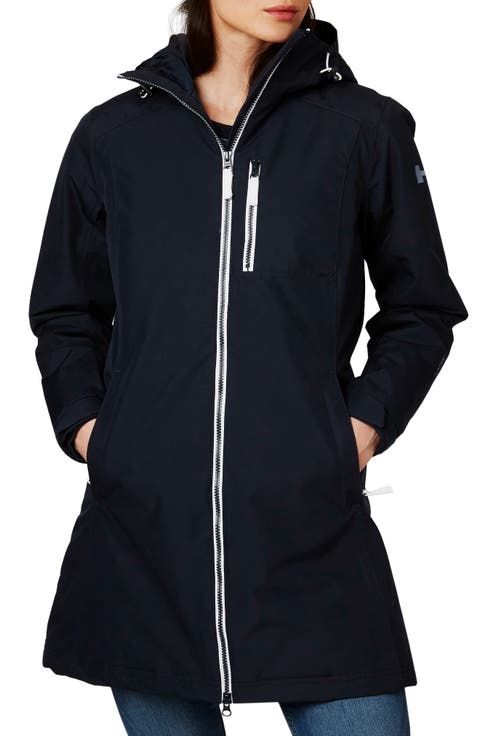 Belfast Long Waterproof Winter Rain Jacket