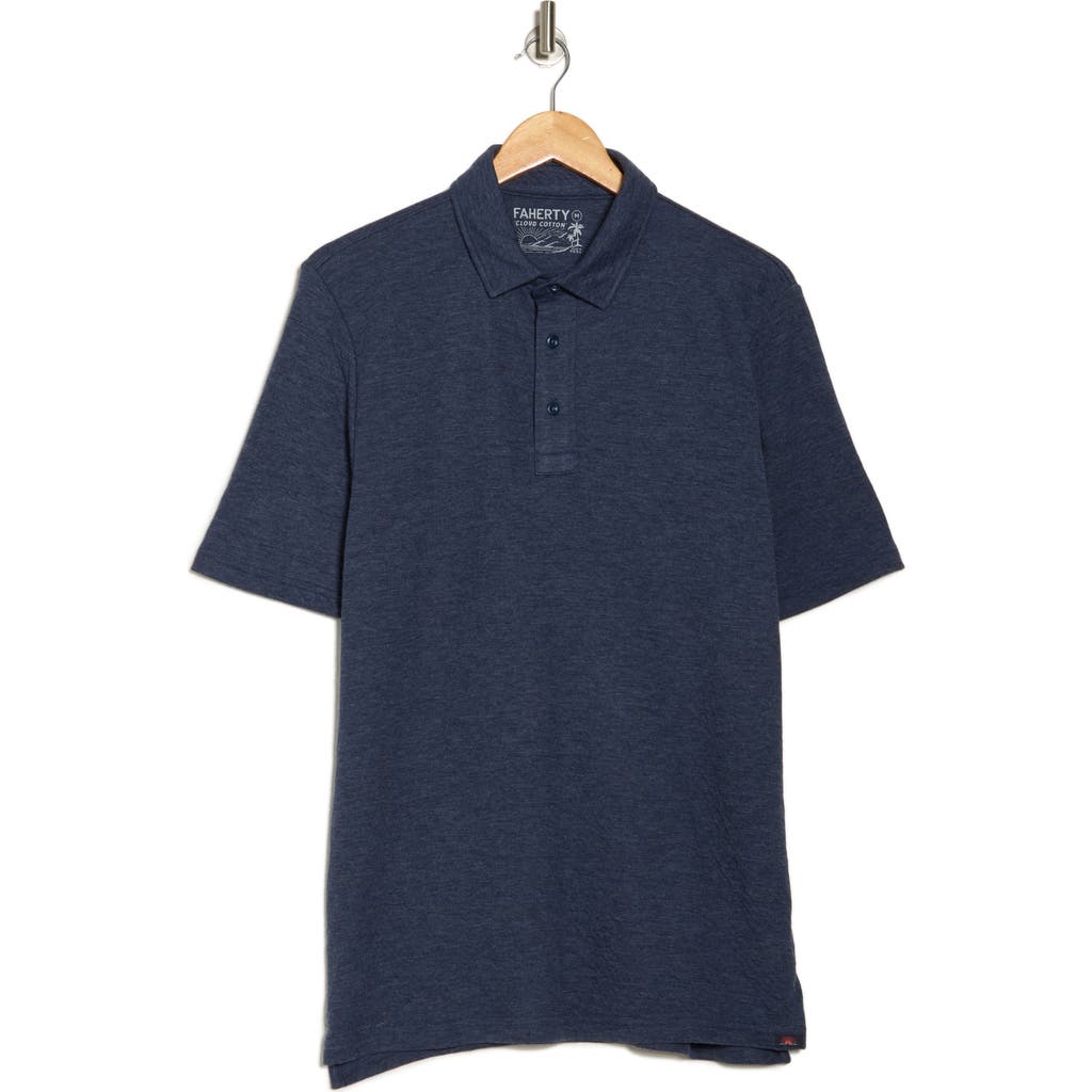 Faherty Cloud Cotton Blend Polo