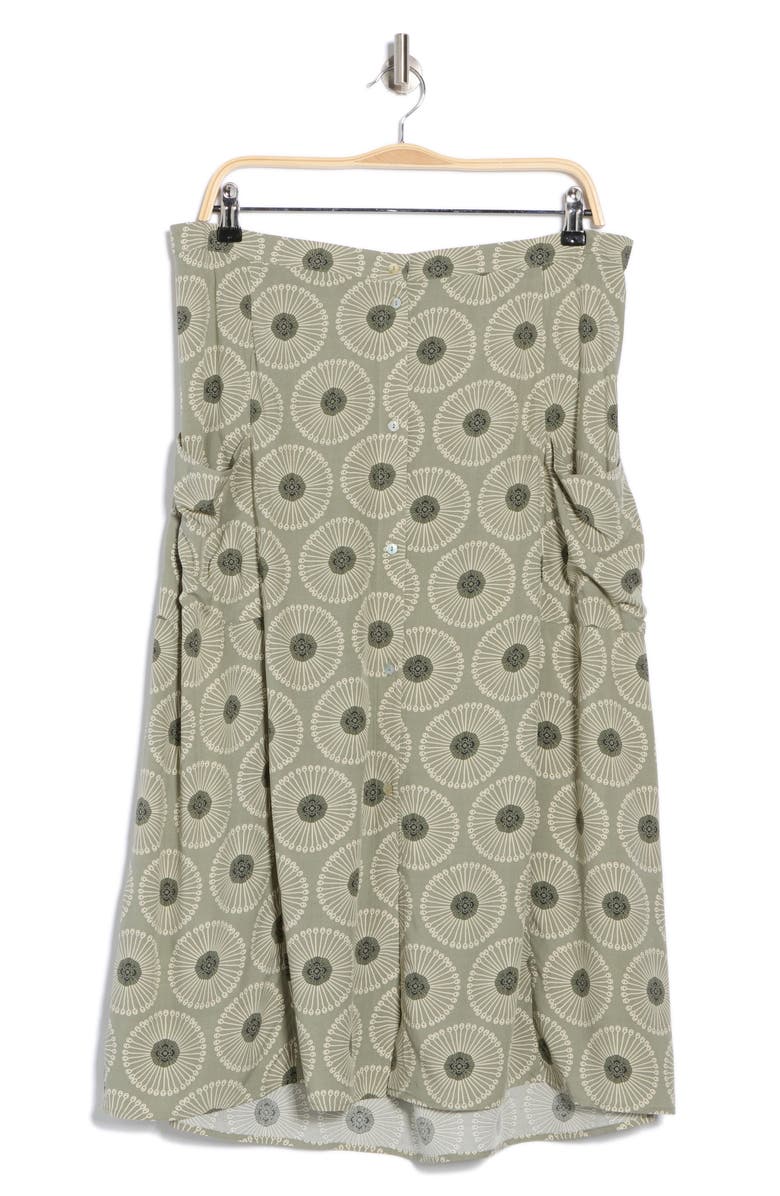 DR2 by Daniel Rainn Dandelion Maxi Skirt, Alternate, color, Sage