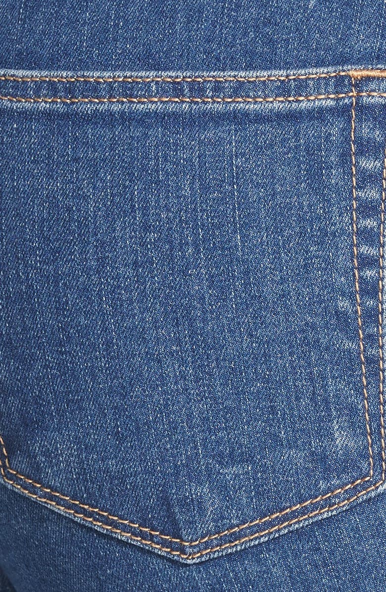 SP Black Belted High Rise Flare Leg Jeans, Alternate, color, 