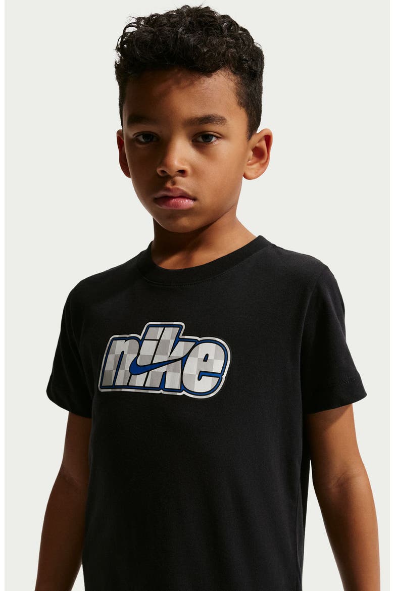Kids' Celebrate Sport Cotton Graphic T-Shirt, Alternate, color, BLACK