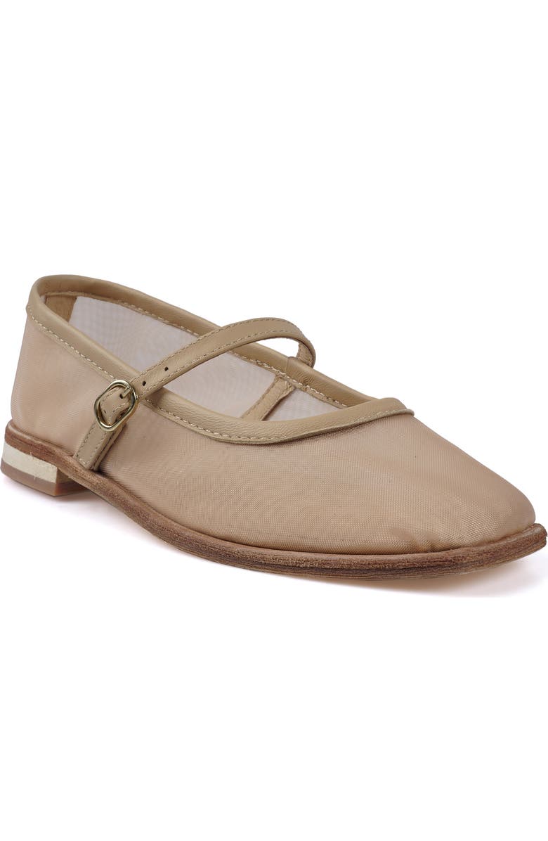 Artisan Crafted By Zigi Quiley Mary Jane Pump, Main, color, Nude Fabri