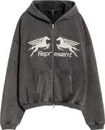 Represent Pegasus Graphic Zip Hoodie