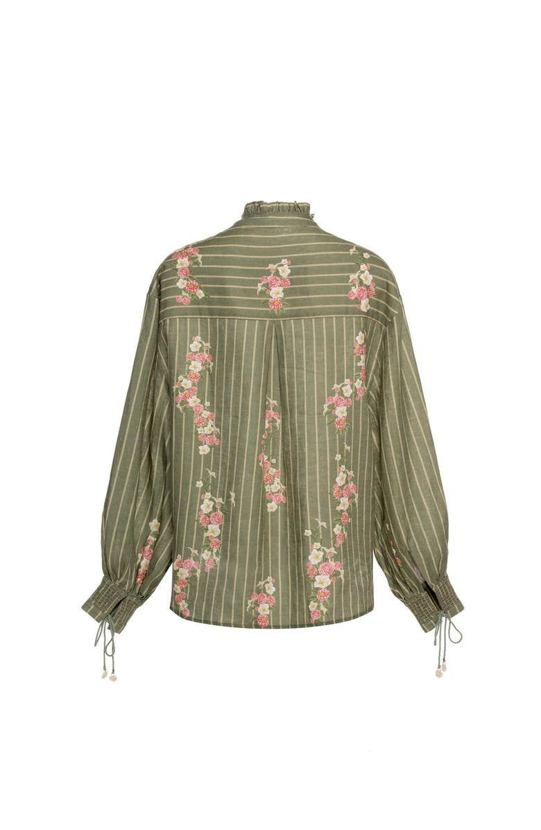 Agua by Agua Bendita Abadia Paraiso Shirt, Alternate, color, Multicolor