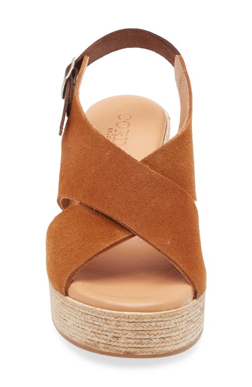 Cordani Marianne Slingback Platform Sandal In Clove