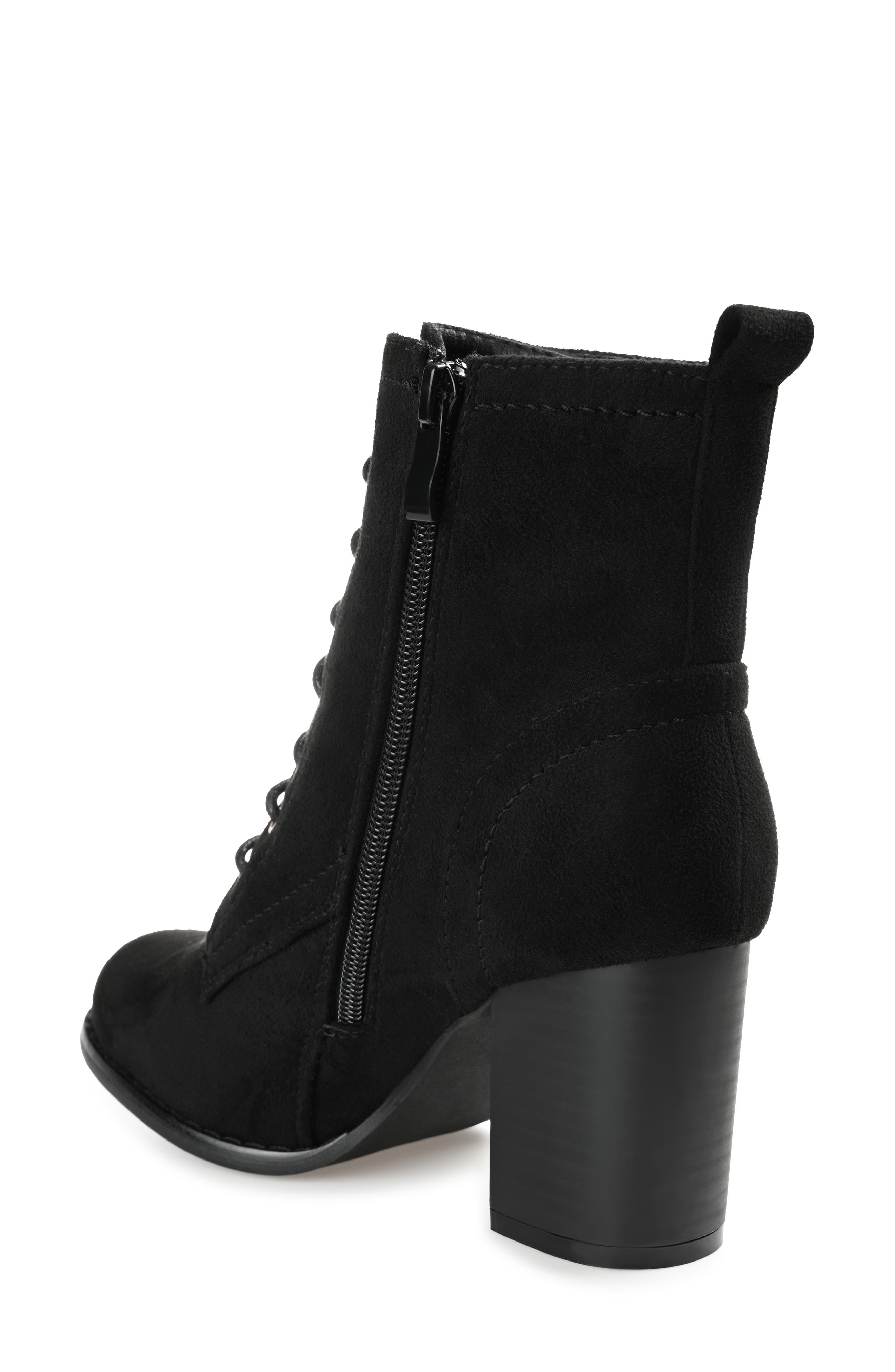 Journee Collection Baylor Bootie - Wide Width, Alternate, color, Black