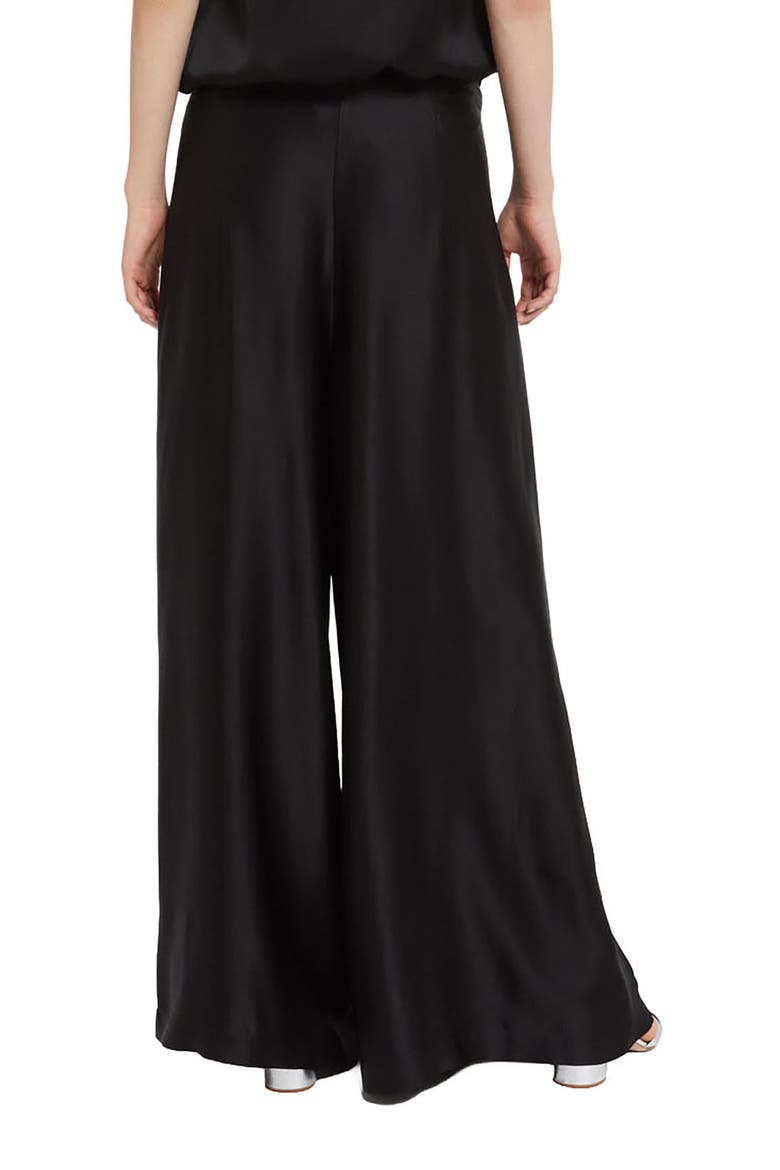 Viscose Sarong Trousers, Alternate, color, Black