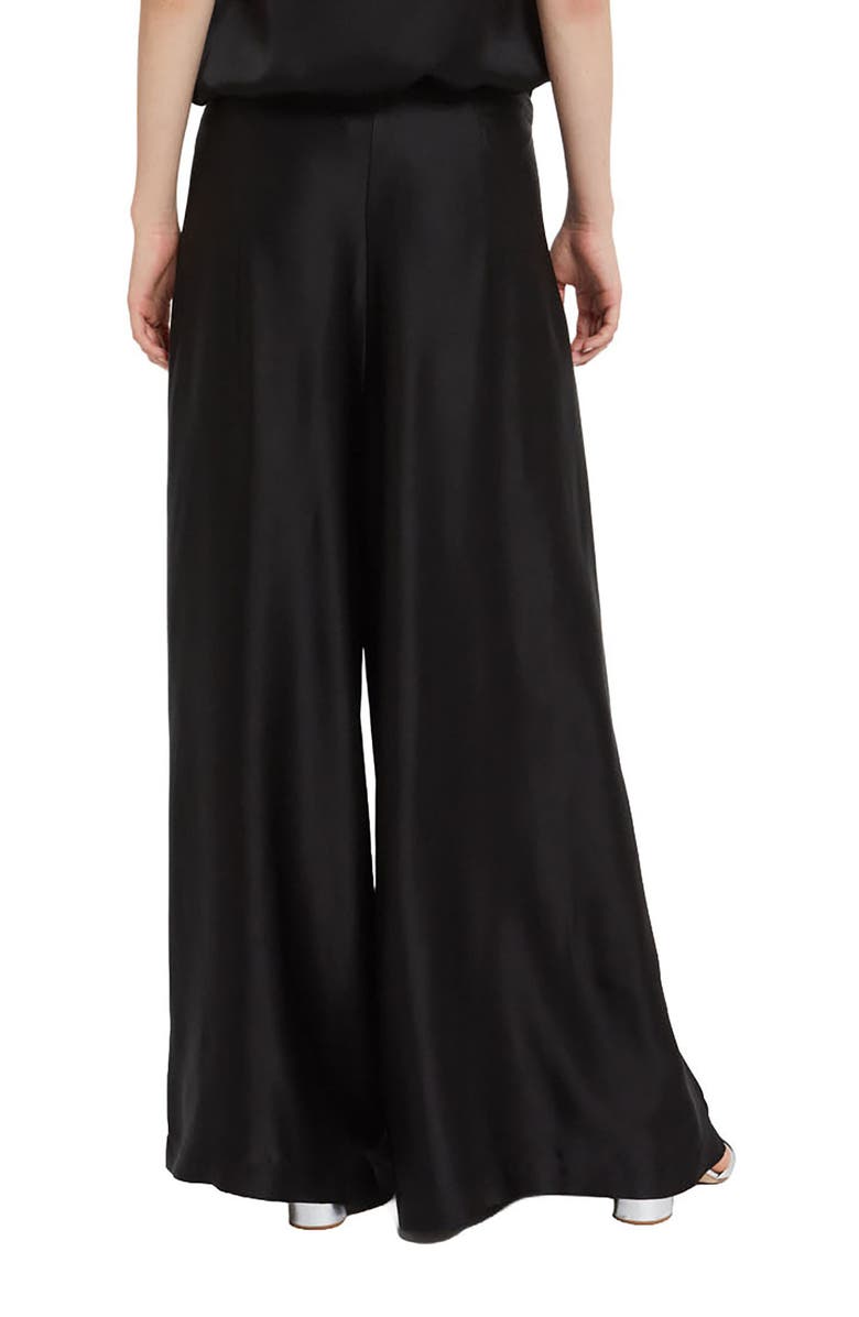 ottod'Ame Viscose Sarong Trousers, Alternate, color, Black