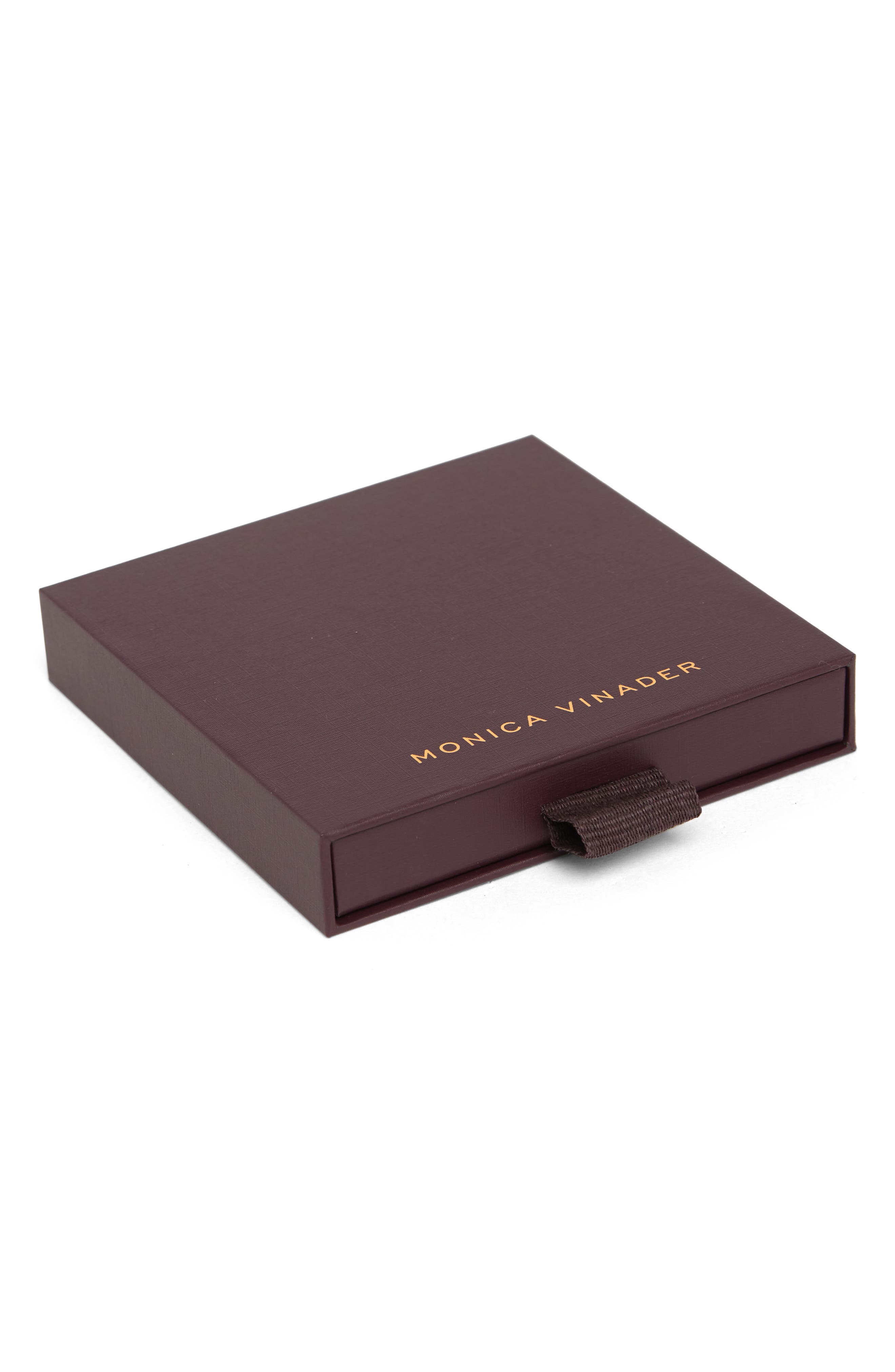 Monica Vinader 18K Gold Plated Riva Diamond Circle Chain Bracelet - 0.05ct.