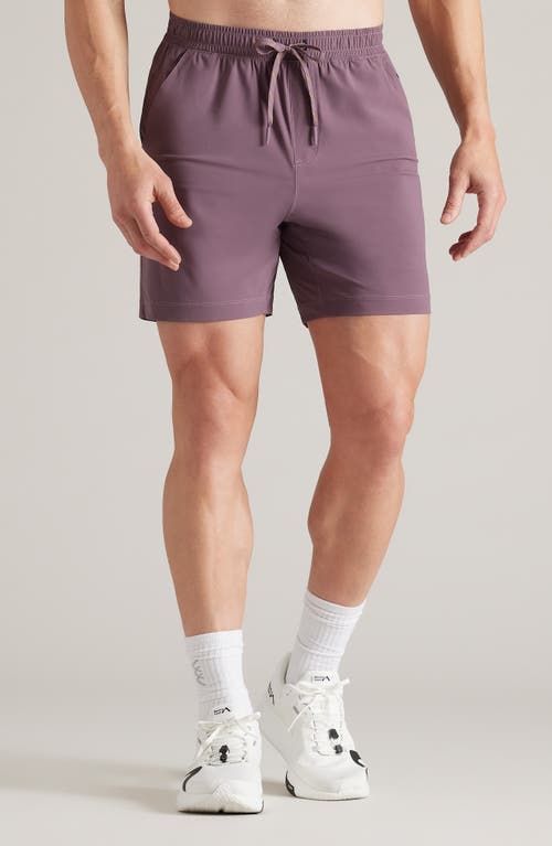 Rhone Pursuit 7-inch Unlined Training Shorts In Shadow Plum
