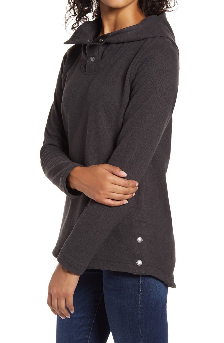 The North Face Knit Stitch Fleece Hoodie, Alternate, color,