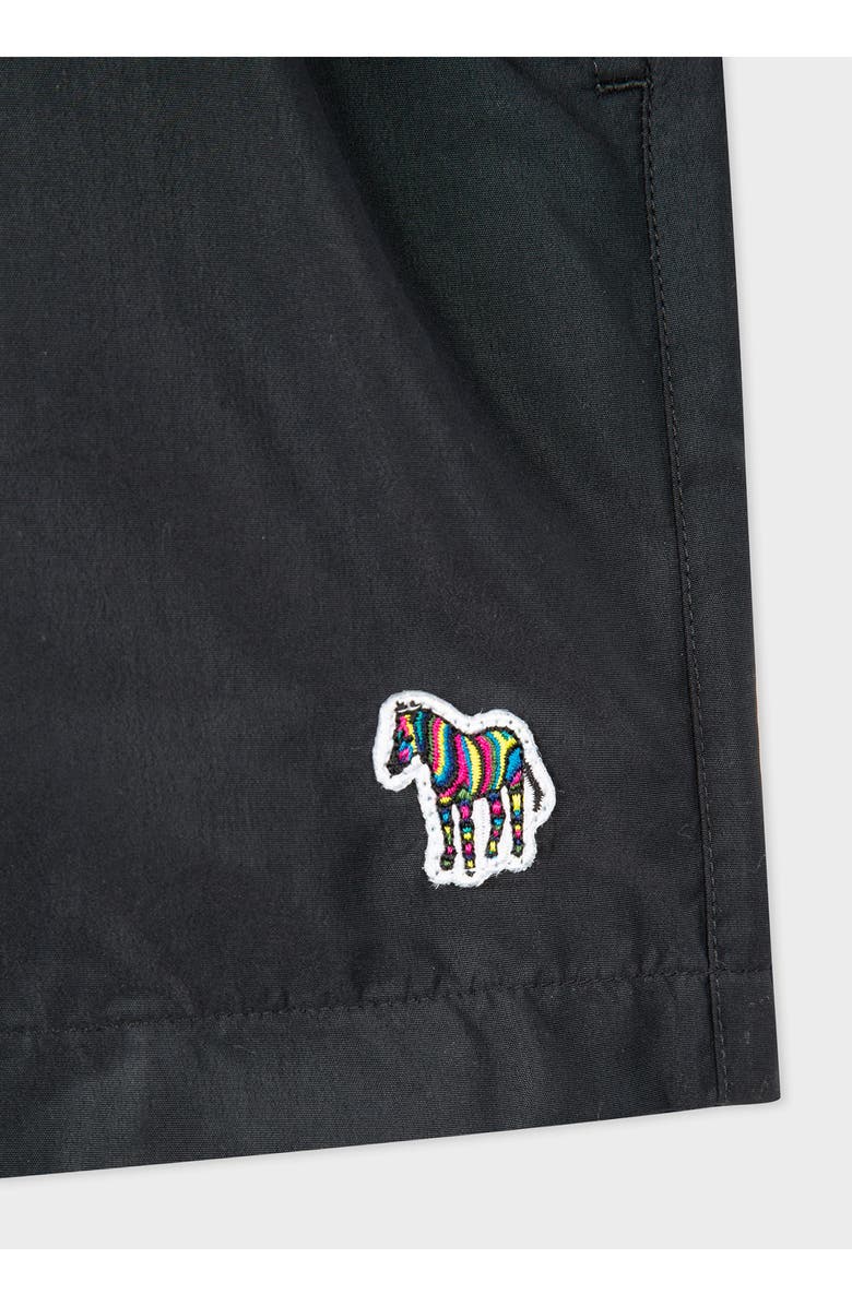 PS Paul Smith Zebra Logo Swim Trunks, Alternate, color, 