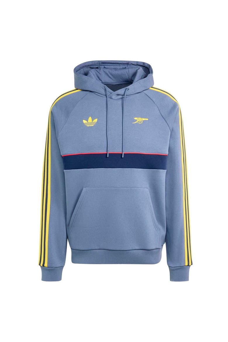 Men's adidas Originals Blue Arsenal Icon Hoodie, Alternate, color, Blue