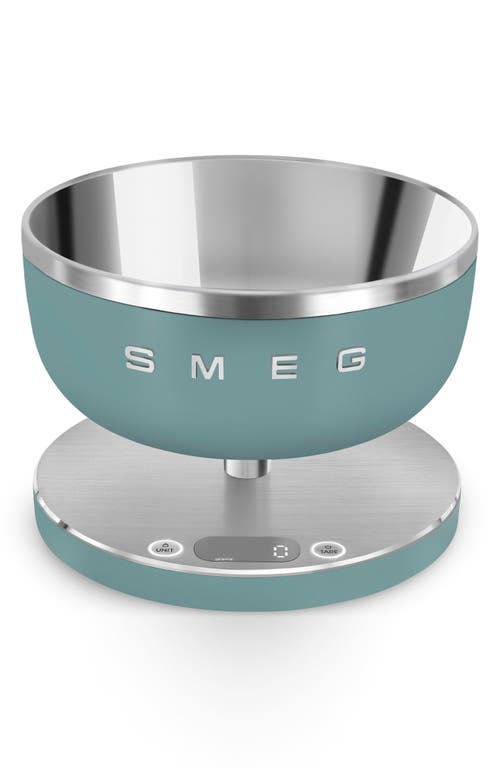 Smeg Contemporary Digital Kitchen Scale In Matte Jade