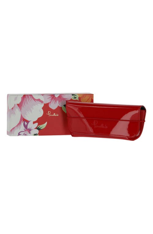 Pomellato 53mm Cat Eye Optical Glasses In Red Gold