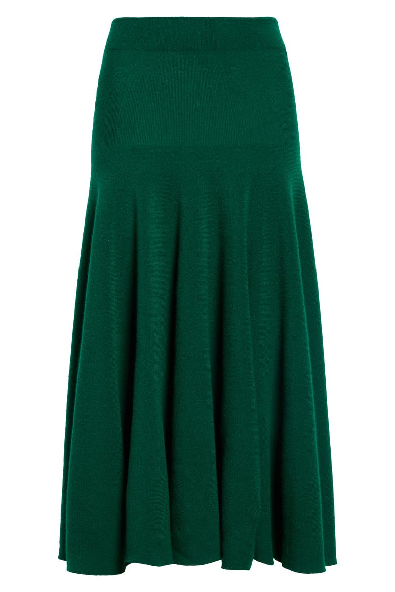 Cashmere Flare Maxi Skirt, Main, color, FORMAL GARDEN