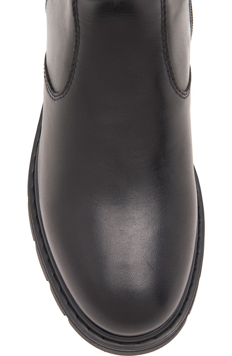 NeroGiardini Logo Strap Bootie, Alternate, color, Black