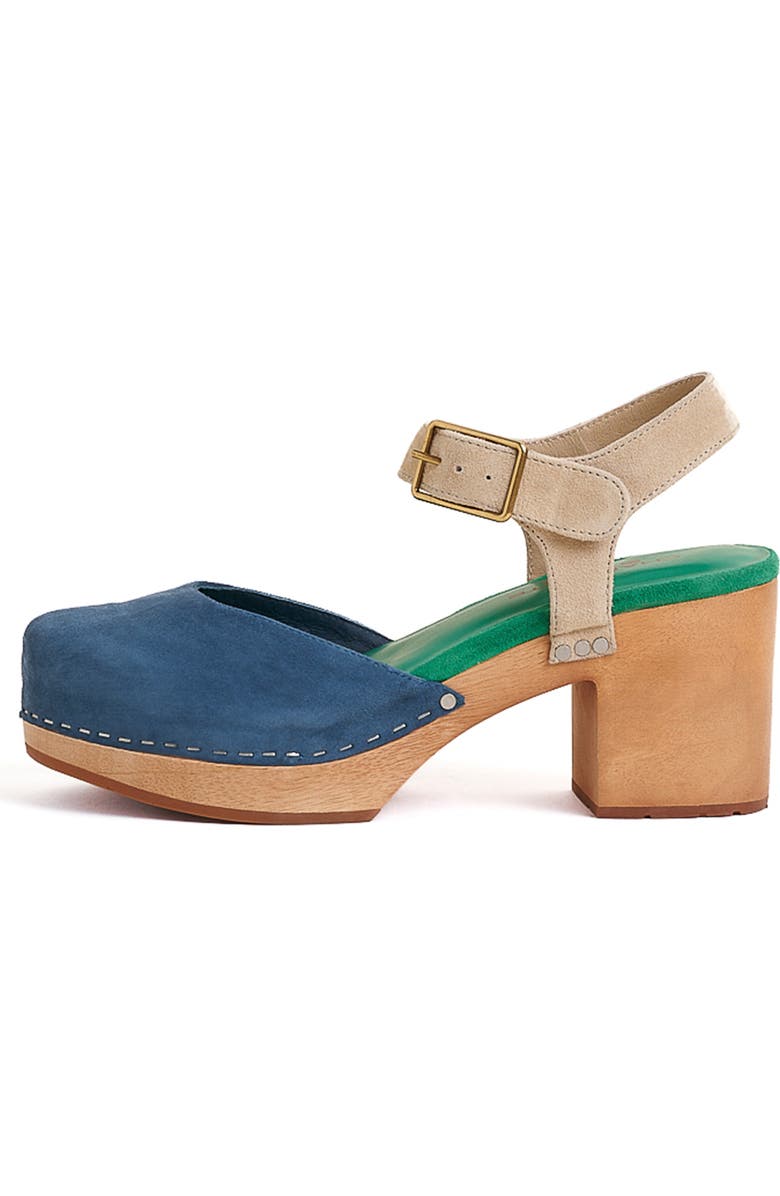Charlotte Stone Maud Multicolor Ankle Strap Platform Clog, Alternate, color,
