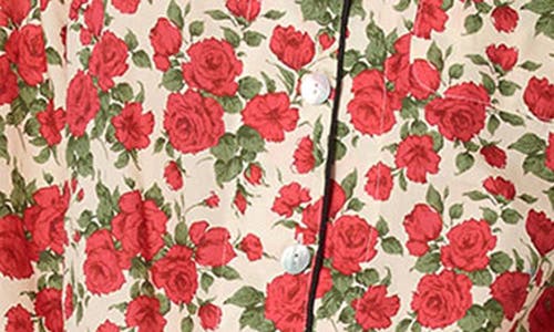Bedhead Pajamas Floral Print Long Sleeve Cotton Jersey Pajamas In Multi