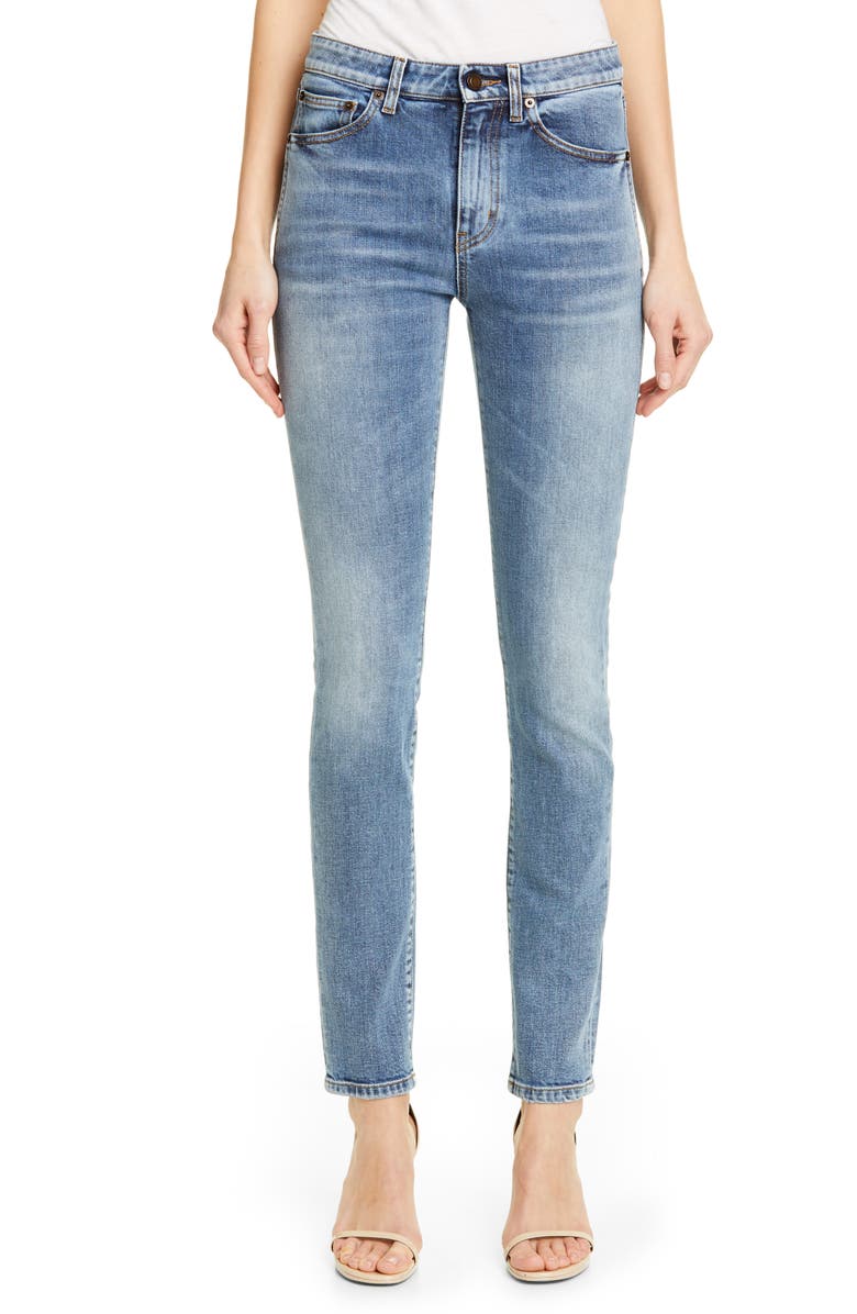 Saint Laurent Skinny Jeans, Main, color,