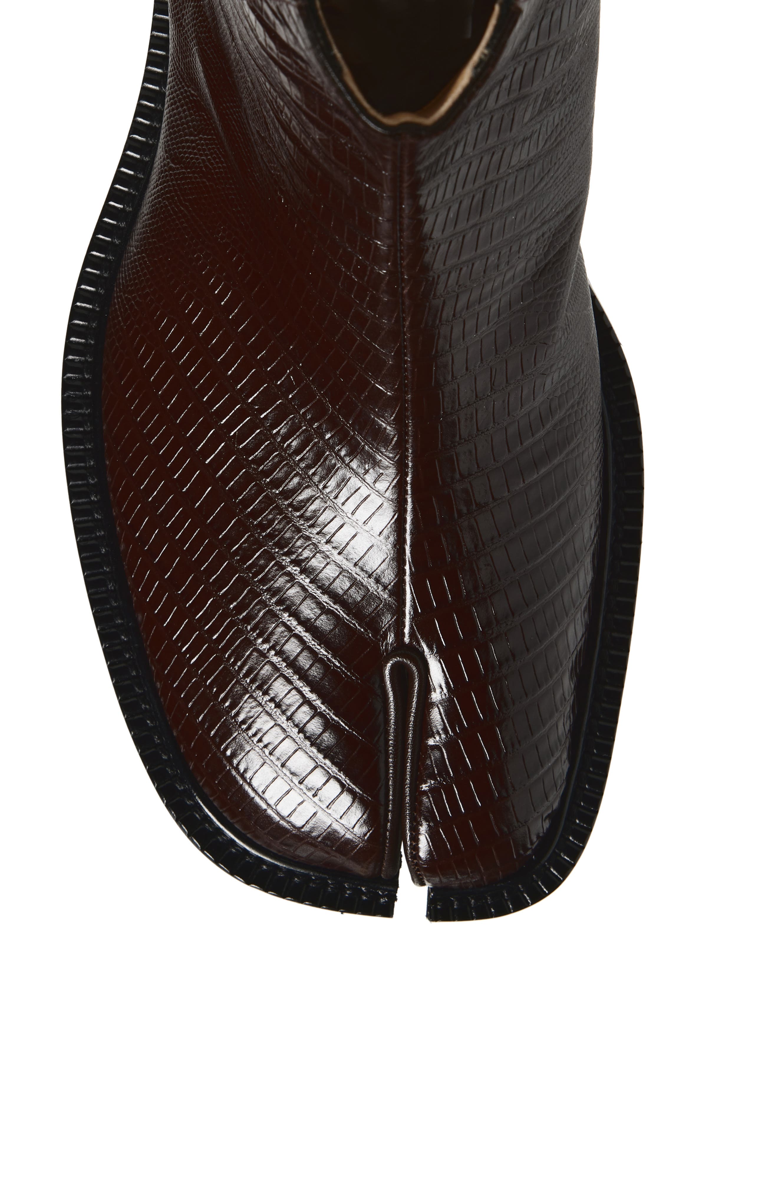 Maison Margiela Tabi County Chelsea Boot, Alternate, color, Coffee Bean