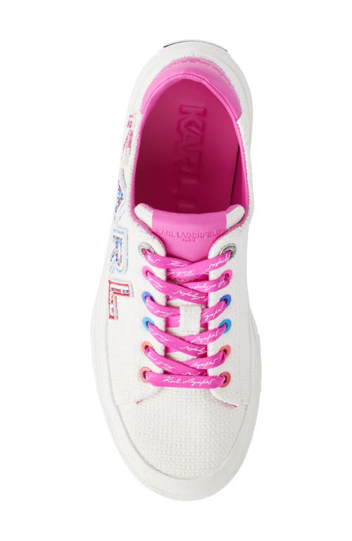 KARL LAGERFELD KARL LAGERFELD GIDA LOW TOP SNEAKER 