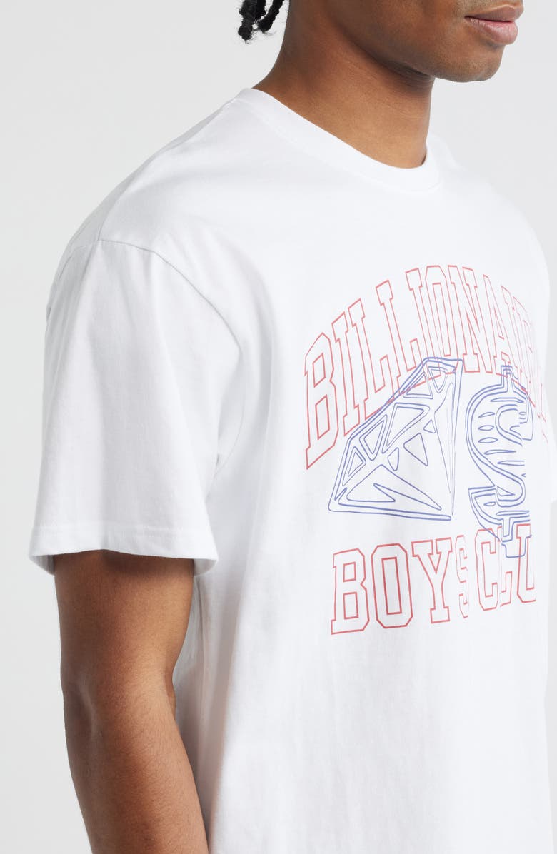Billionaire Boys Club Fortune Cotton Graphic T-Shirt, Alternate, color, White