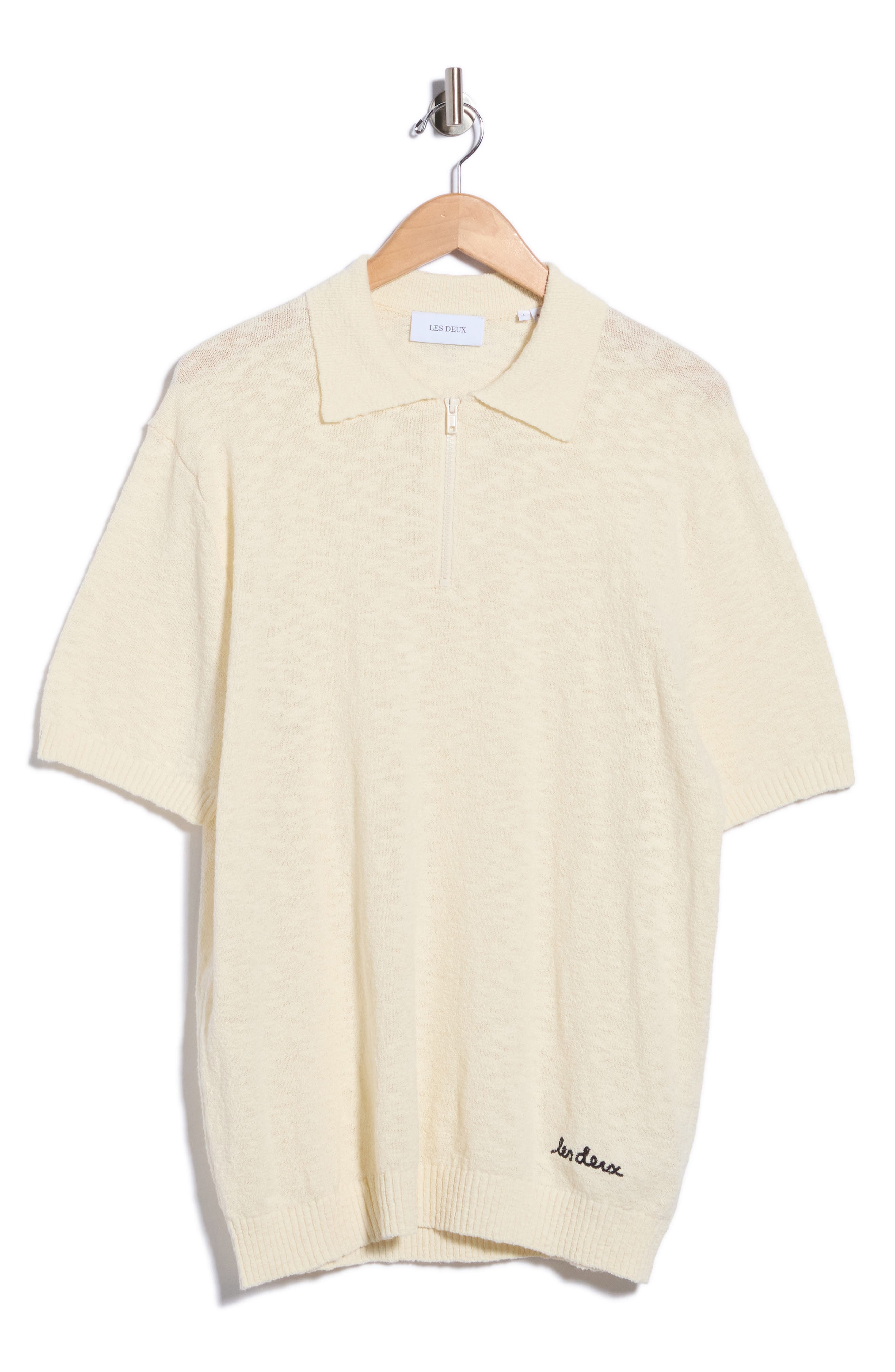 Brad Zipper Cotton Polo