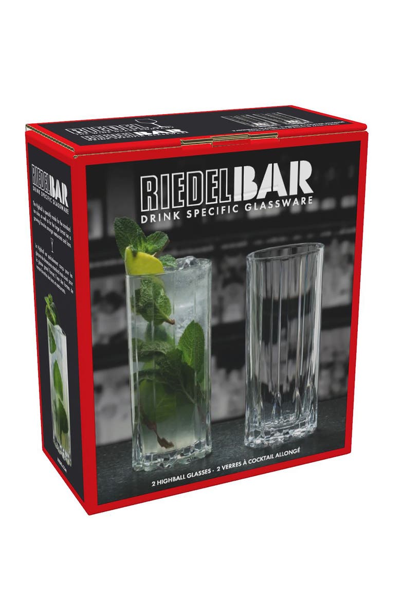 Riedel Bar Drink Highball Glass, Set of 2, Alternate, color, Clear