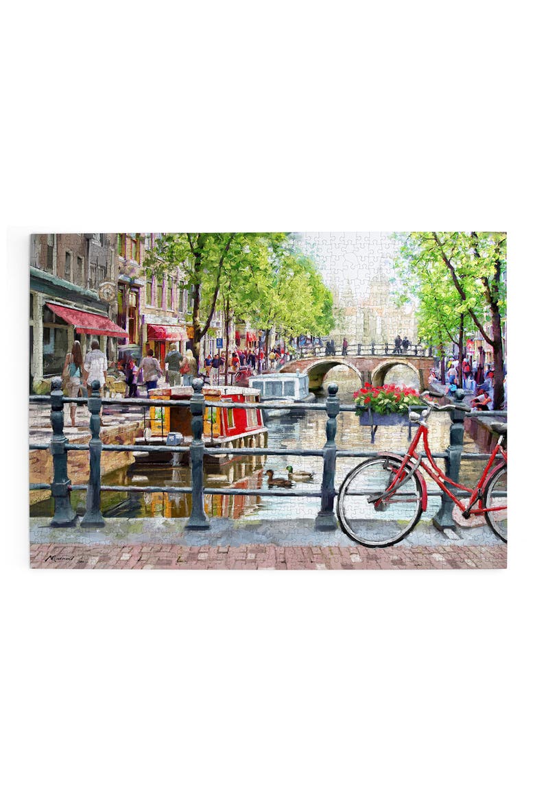 Spring in Amsterdam 1,000-Piece Jigsaw Puzzle, Main, color, MULTI