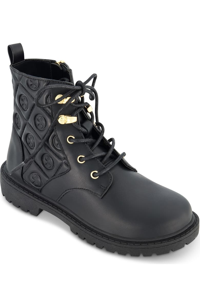 SAM & LIBBY Kids' Combat Boot, Main, color, Black