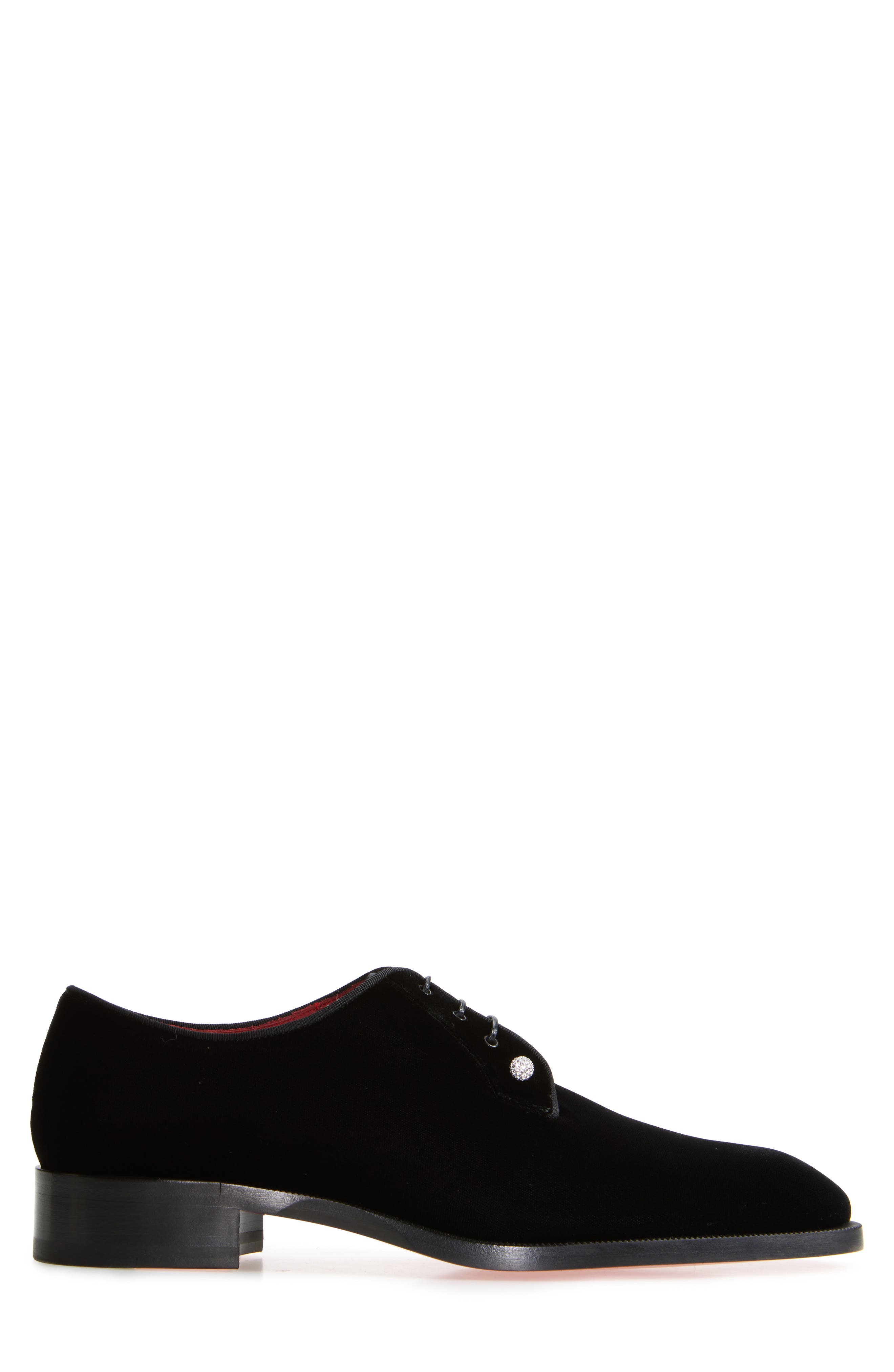 Christian Louboutin Chambeliss Derby, Alternate, color, J323-Black