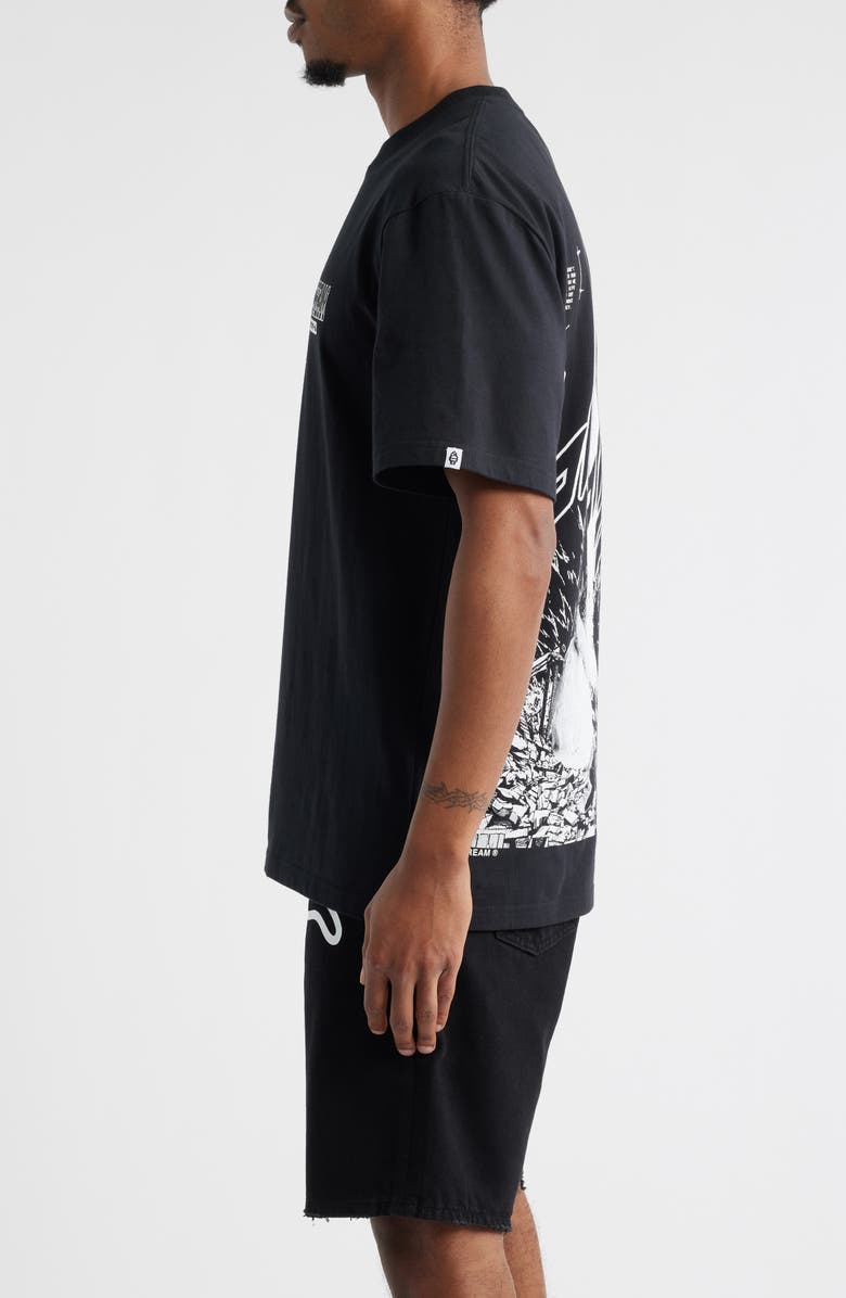 ICECREAM Explosion Oversize Graphic T-Shirt, Alternate, color, Stretch Limo