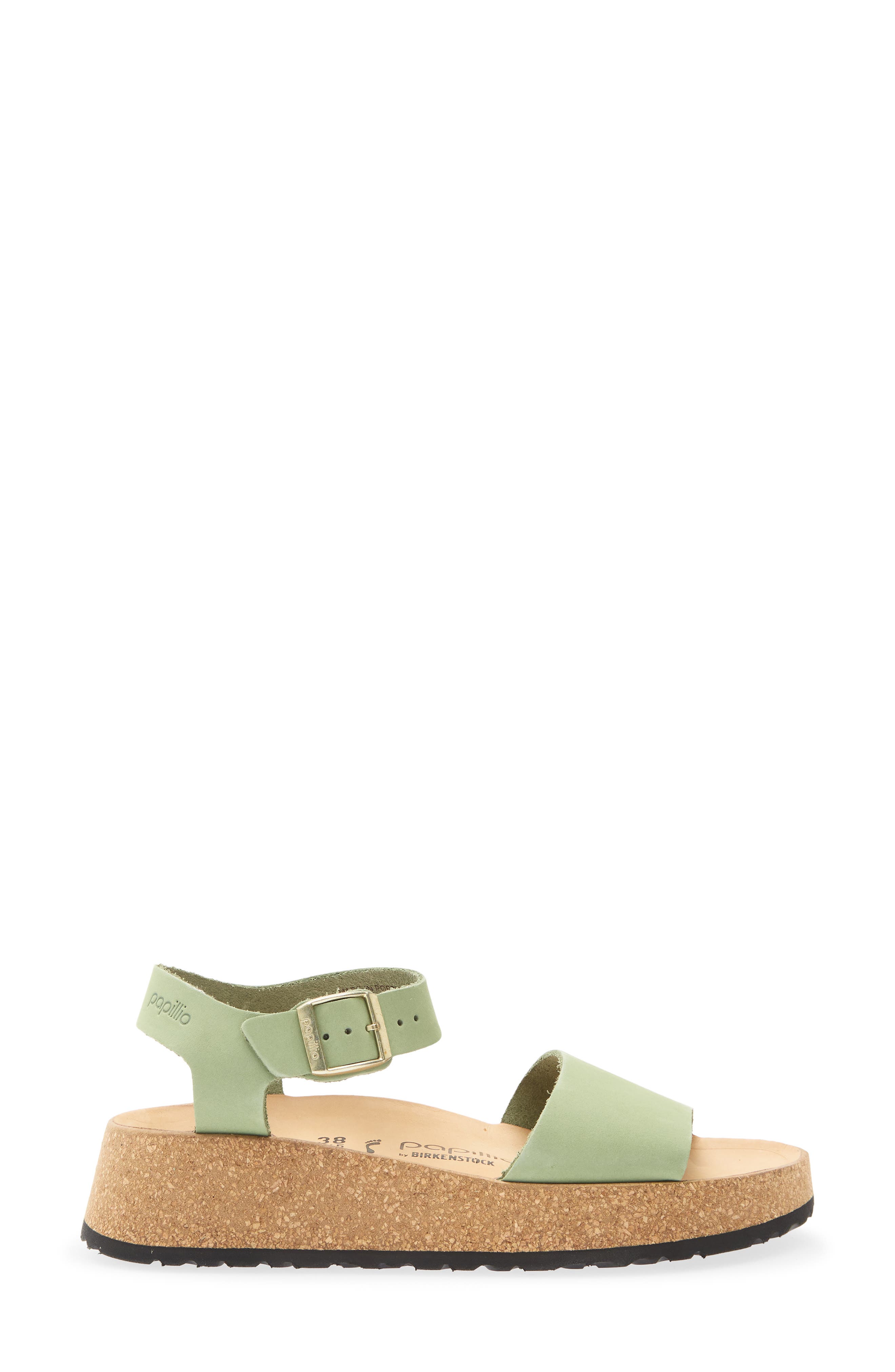 Glenda Wedge Sandal - Discontinued, Alternate, color, GREEN TEA
