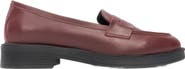 Forever & Always Shoes Bree Platform Penny Leather Loafer