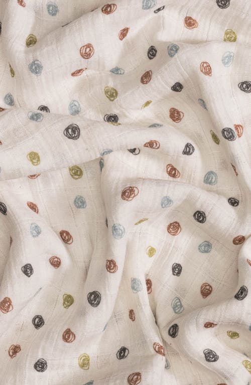 Crane Baby Tractor Assorted 2-pack Cotton Muslin Swaddles In White