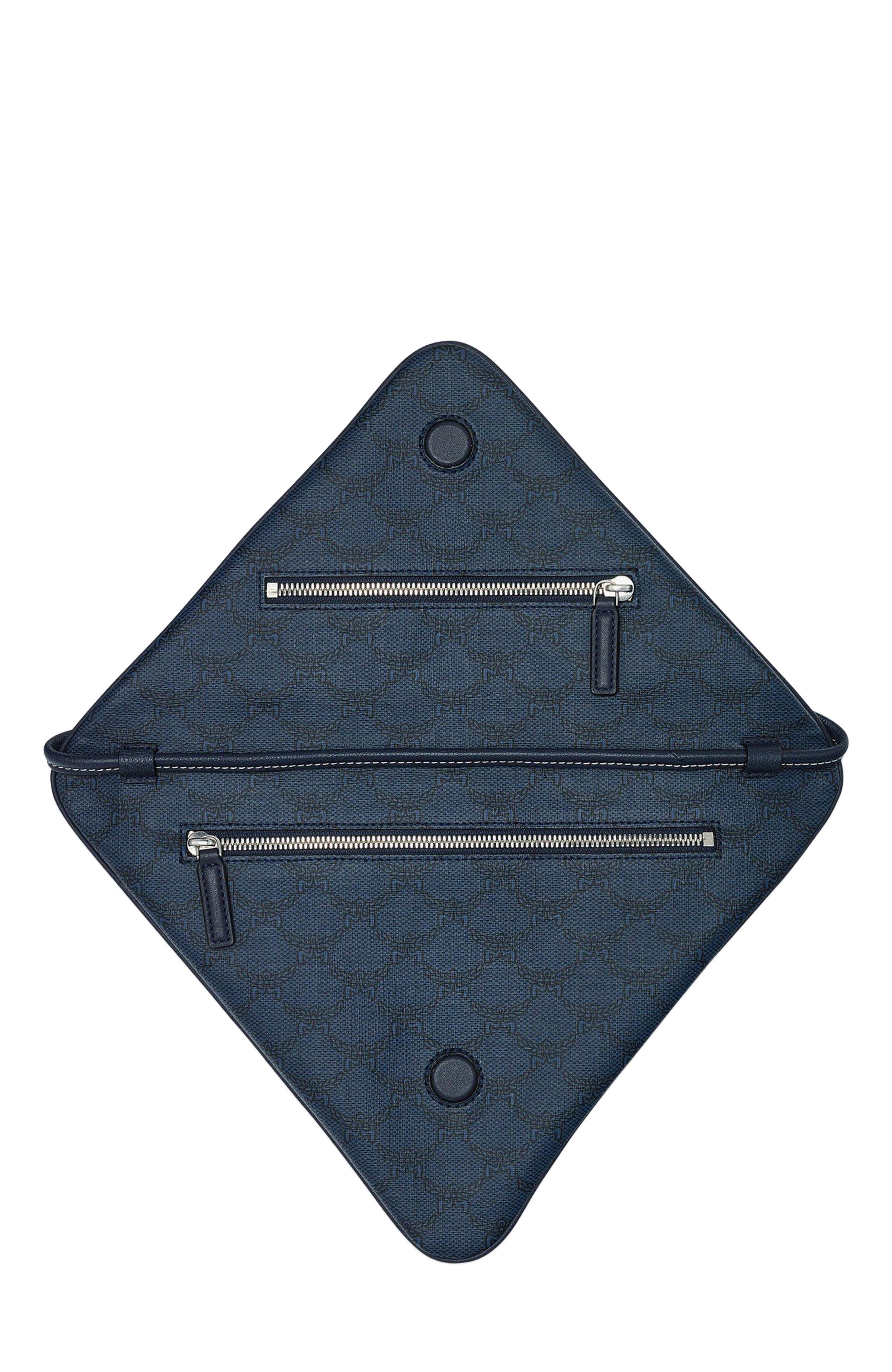 MCM Himmel Triangle Pouch in Lauretos, Alternate, color, 