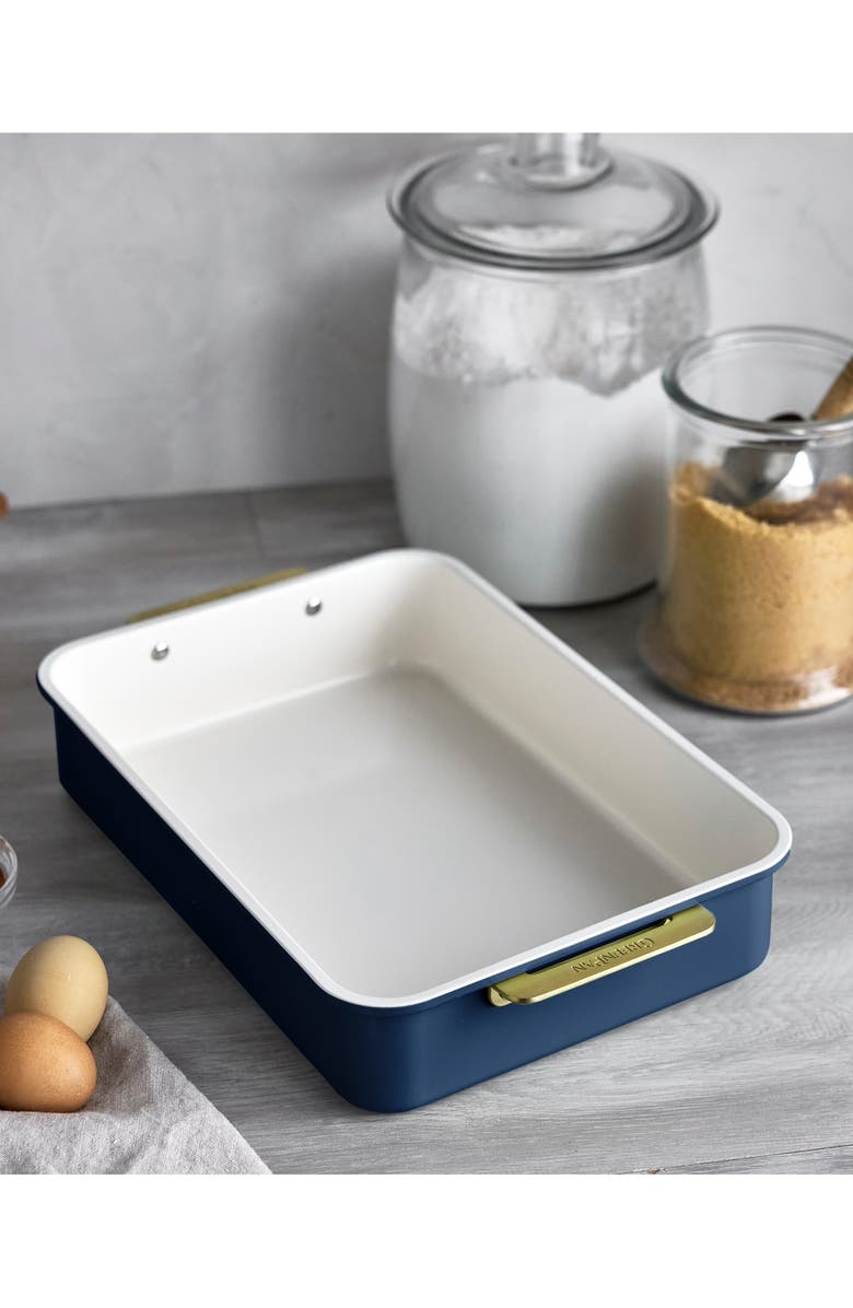 GreenPan Reserve Rectangular Bakeware Pan, Alternate, color, Twilight
