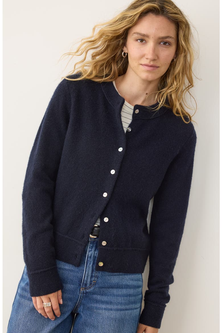 Sausalito Cardigan, Alternate, color, NAVY