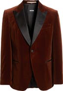 BOSS Hutson Cotton Velvet Dinner Jacket