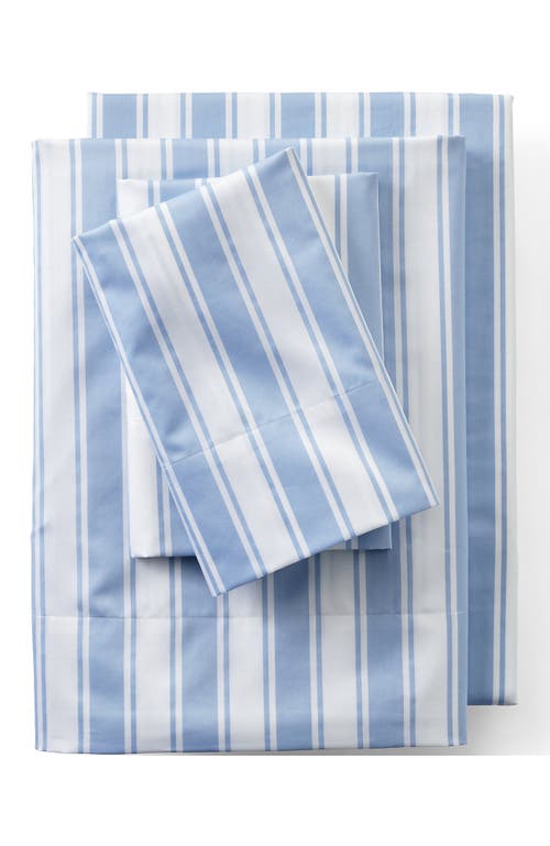 Lands' End Supima Cotton No Iron Sateen Printed Pillowcases
