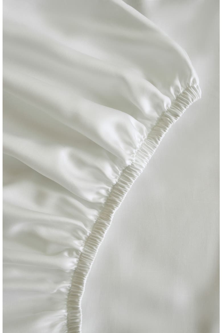 Sateen Sheet Set, Alternate, color, SNOW