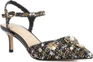 Dune London Cultivating Embellished Pointed Toe Pump