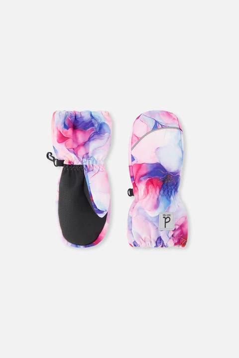 Flower Play Waterproof Rubberized Palm Winter Mittens
