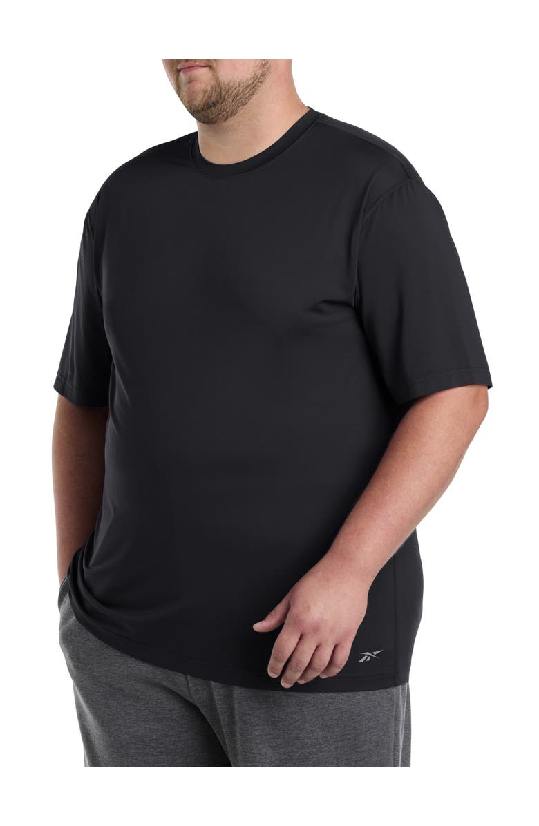 Reebok Big & Tall Base Layer Top, Main, color, Black