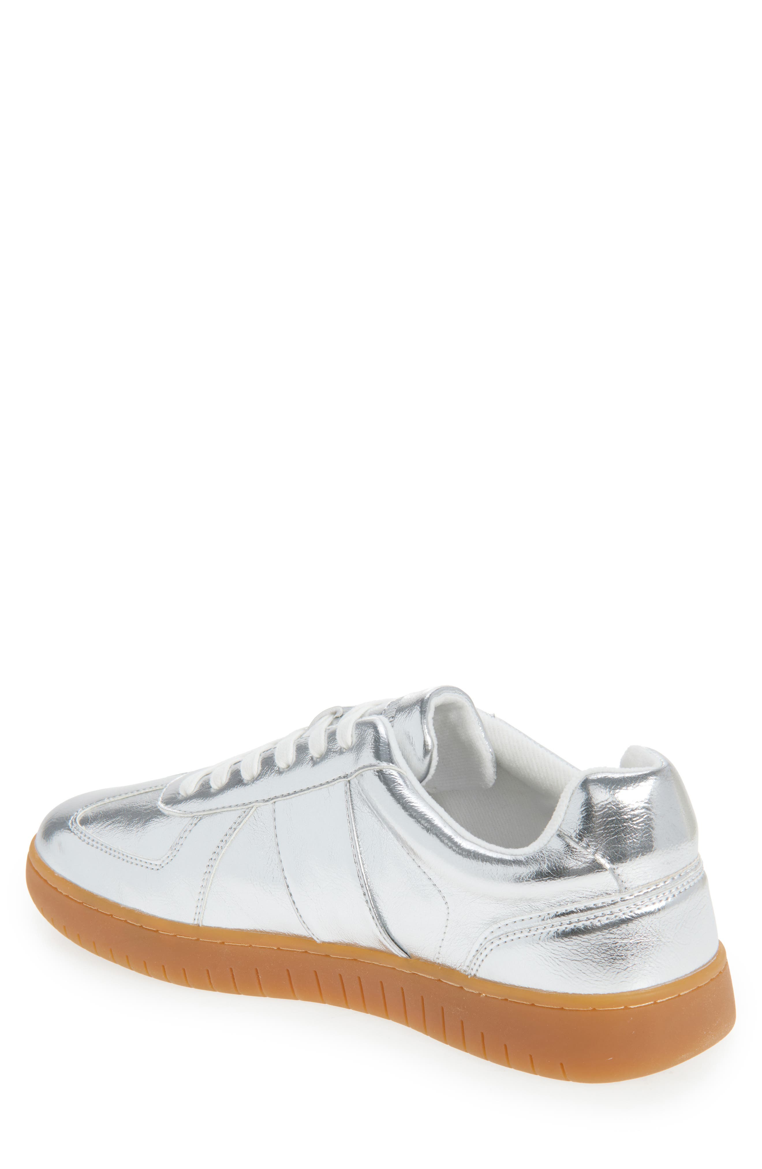 Steve Madden Kixon Sneaker, Alternate, color, Silver