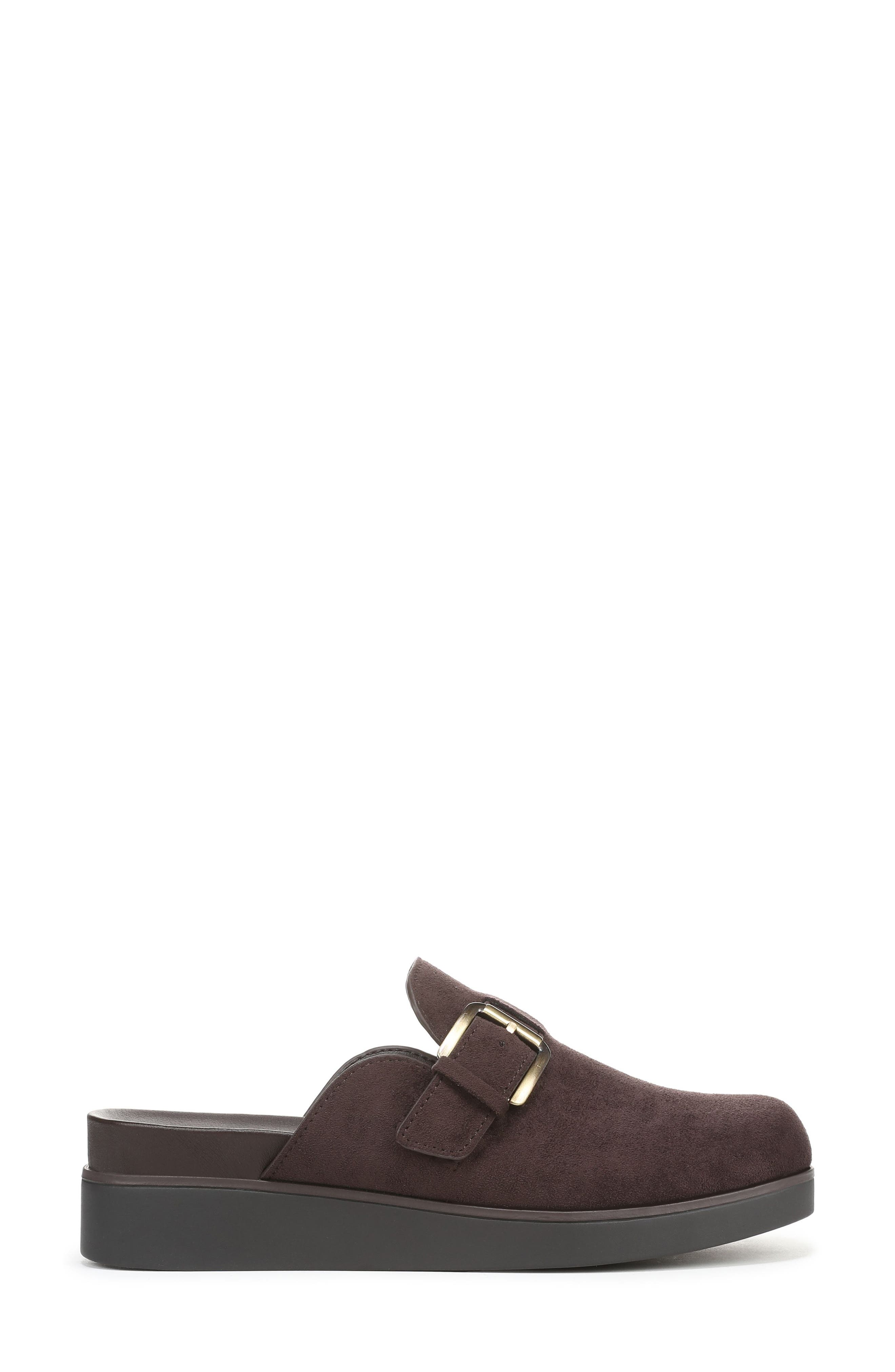 Gillian Clog, Alternate, color, DARK CHOCOLATE