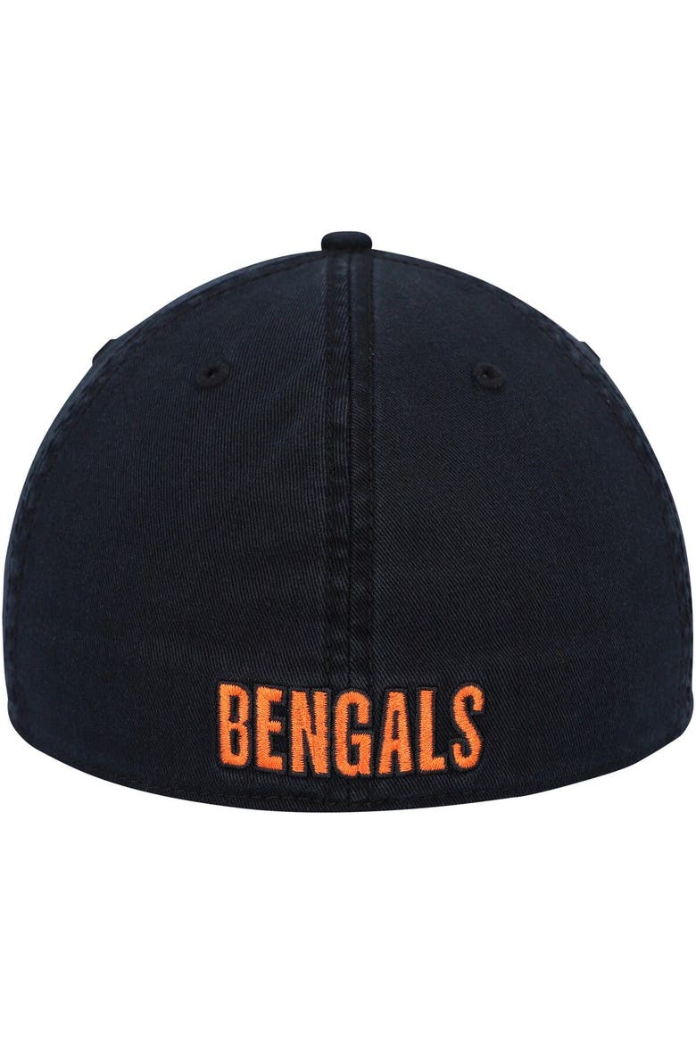 Men's '47 Black Cincinnati Bengals Gridiron Classics Franchise Legacy Fitted Hat, Alternate, color, Black