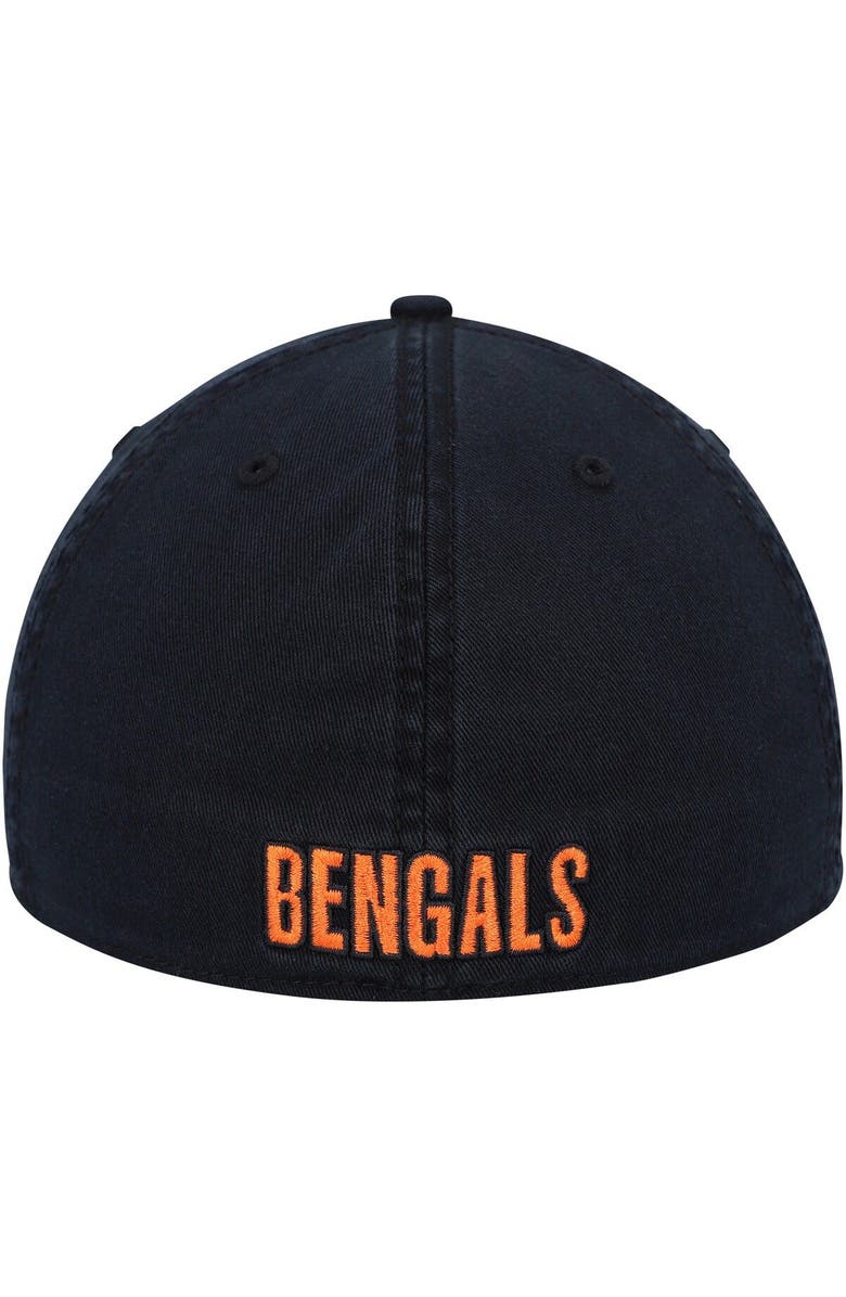 '47 Men's '47 Black Cincinnati Bengals Gridiron Classics Franchise Legacy Fitted Hat, Alternate, color, Black